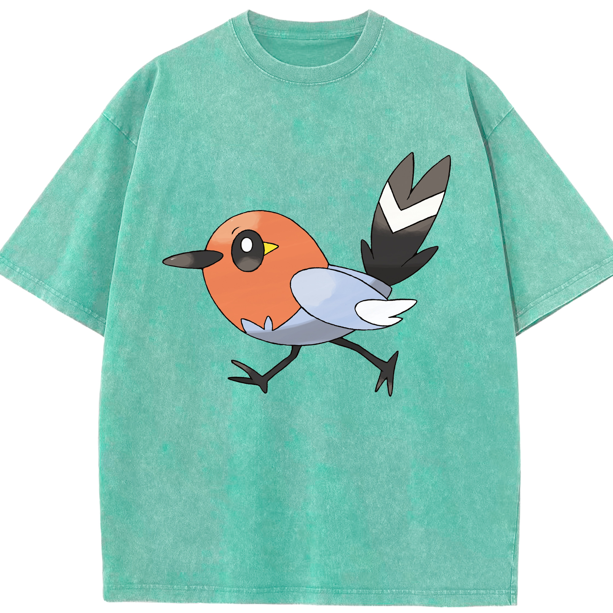 （画像用） ポケットモンスター Pokémon 綿100% ヴィンテージ風 半袖Tシャツ（フロントプリント）